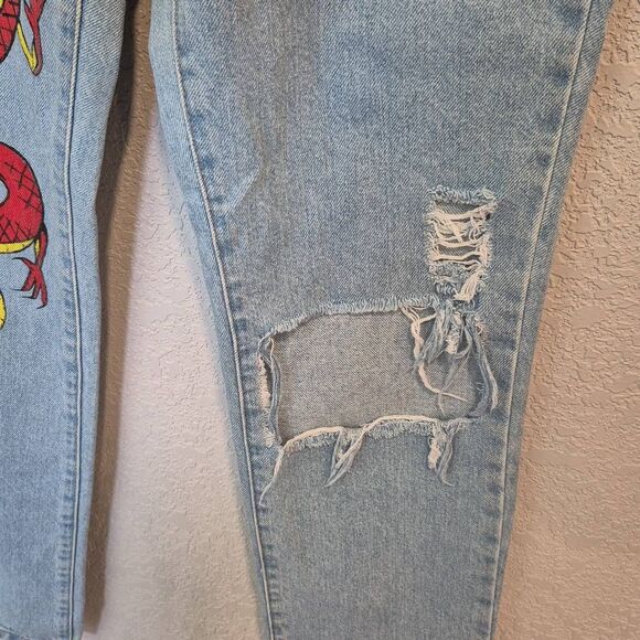 The Ragged Priest Women's Jeans Dragon Size 28 - Picture 5 of 11